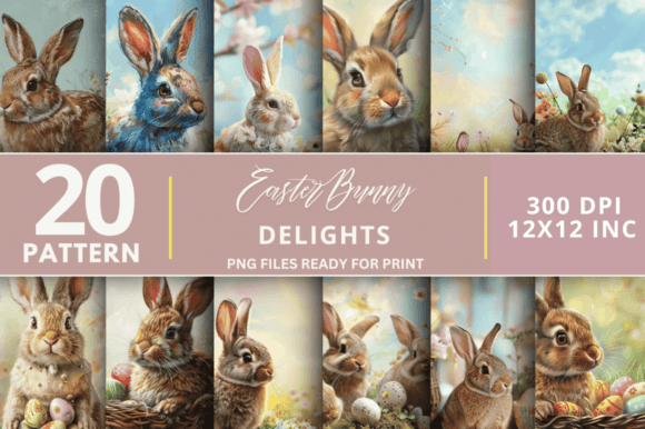 Download Easter Bunny Delights Patterns Bundle - Patterns Collection
